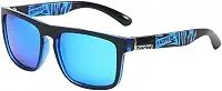 Óculos De Sol Polarizado Uv400 Quadrado Unissex Esportivo