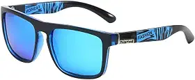 Óculos De Sol Polarizado Uv400 Quadrado Unissex Esportivo