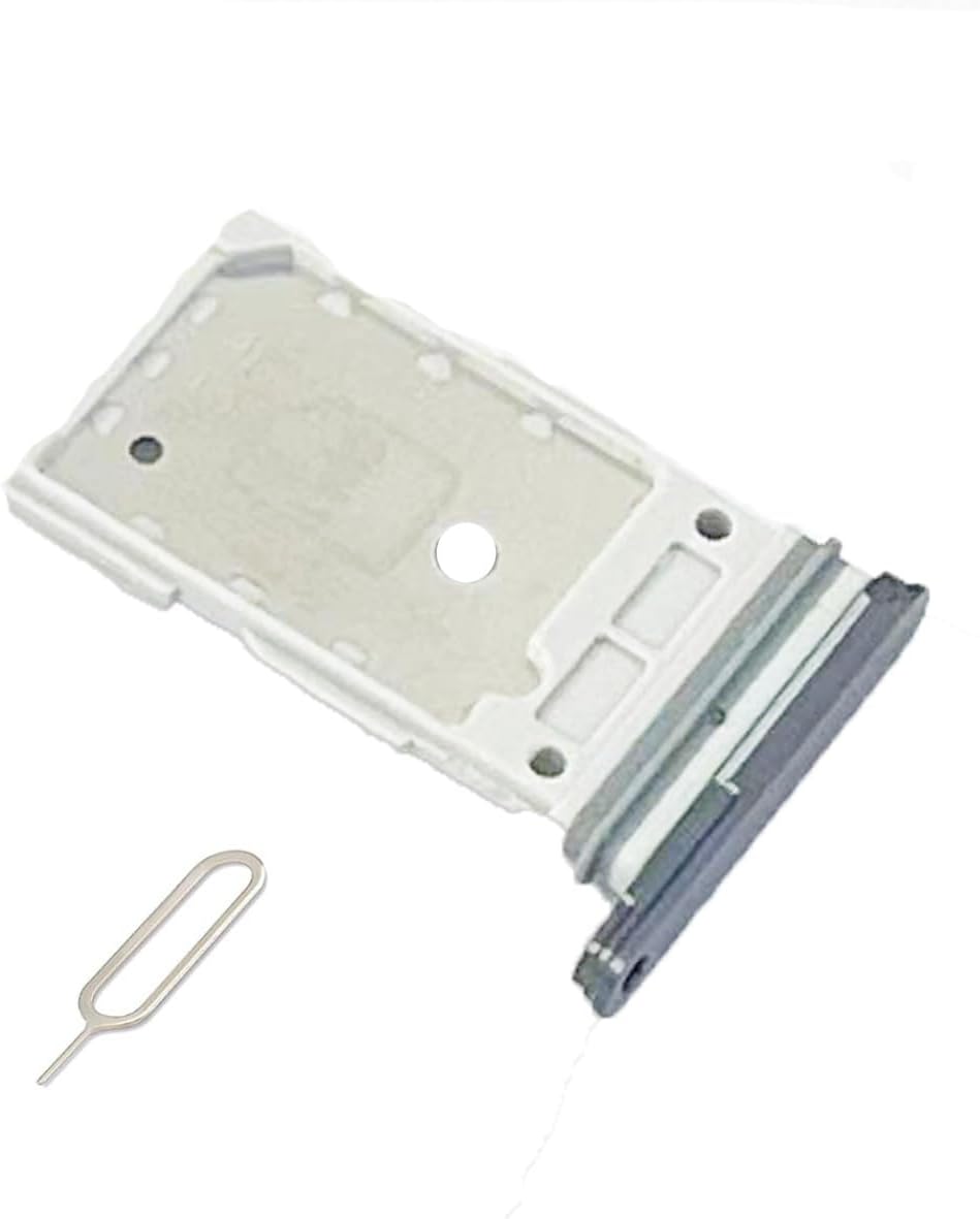 for Samsung Galaxy S24 / S24 Plus Sim Card Tray SD Sim Card Holder Container Replacement Part (Black)