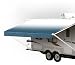 SunWave Awning Fabric Ocean Blue Fade 16' *(approximate fabric width 15' 2-3")*