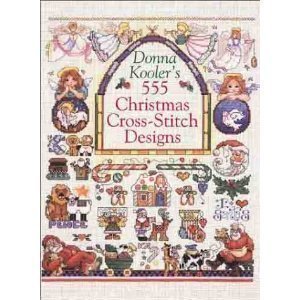 555 Christmas Cross-Stitch Designs 0715310186 Book Cover