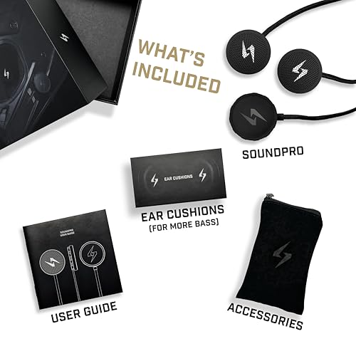 Syphon Soundpro: Ultra-Thin 9.6Mm Bluetooth Moto Headphones - Glove-Friendly Controls, Massive Sound, Ip55 Waterproof, Built-In Mic, Universal Fit With Any Dirt Bike, Snowmobile, And Motorcycle Helmet thumb #2