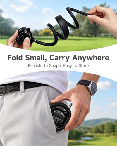 2026 POV Neck Mount for Action Cameras, 26" Flexible Gooseneck, 59" Adjustable Chest Strap, 360°Quick Release Camera Mount for Go Pro Hero 13/12/11/10/9, DJI Osmo Action 5 Pro/4/3/2, Insta360 X5/X4/X3 - image 6