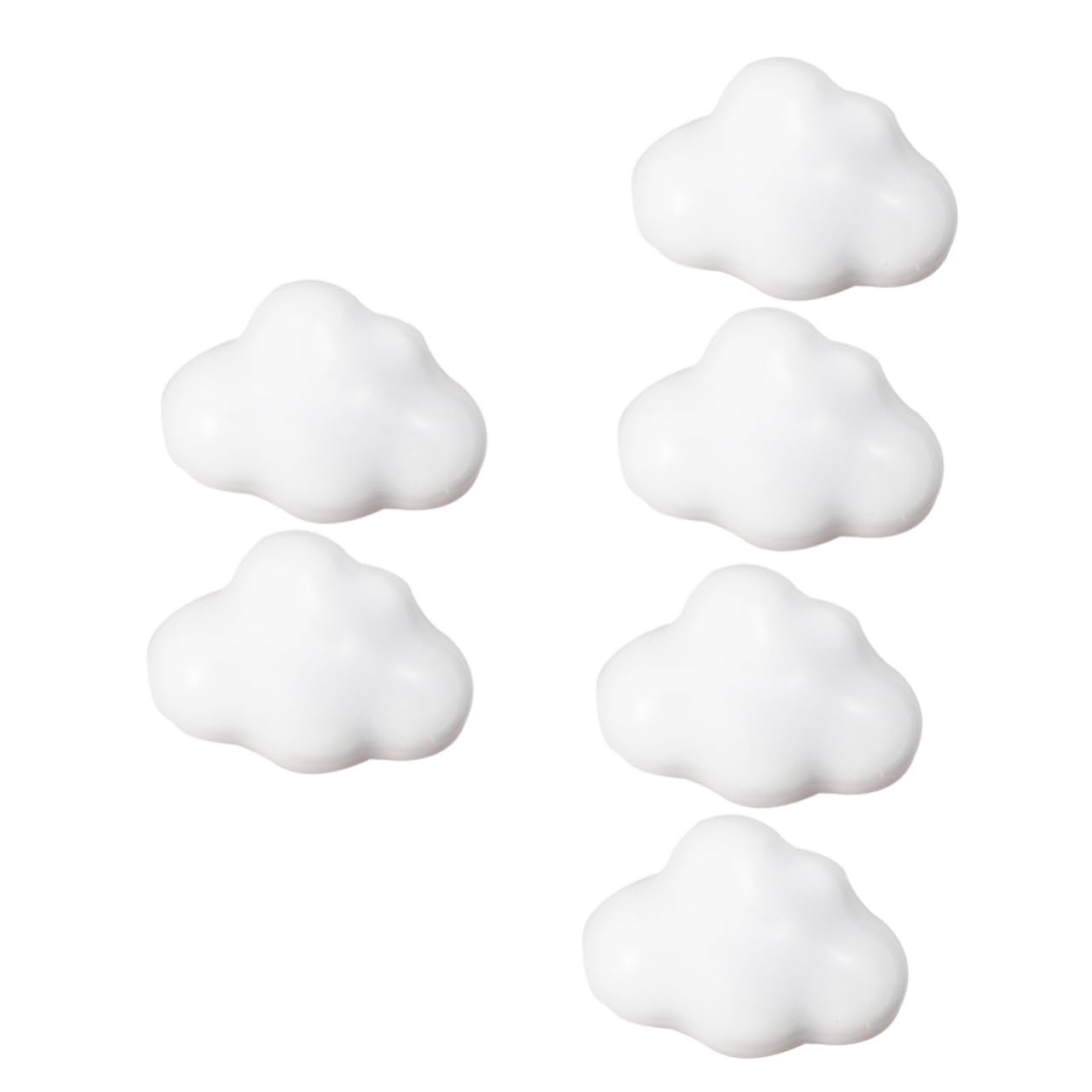OSALADI 3 Set Di Pomelli Per Mobili A Forma Di Unici in Ceramica Per Cassetti Per Decorazioni 2 Pezzi*3