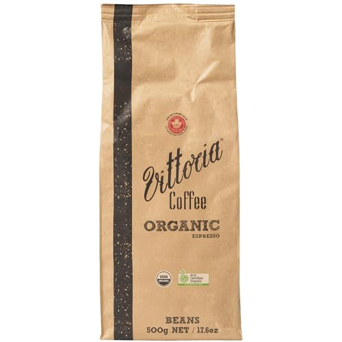 Vittoria Organic Espresso Café en Grano 500 g miniatura 1