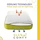 SLEEP COMFY Premium Weich AIR-MESH Nackenstützkissen, Smart Memory Foam Kissen, Ergonomisches, Orthopädisches Nackenkissen Kopfkissen, Schlafkissen für Rückenschläfer, Bauchschläfer, Seitenschläfer