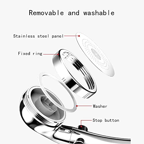Ensemble de douche effet pluie haute pression pour un spa a la maison