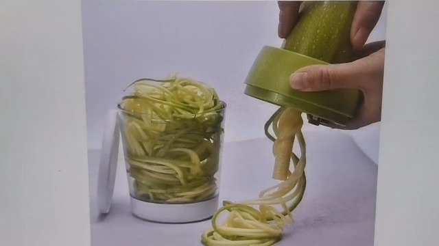 Amazon.com: UpTuoLi 5 in1 Handheld Spiralizer Vegetable Slicer
