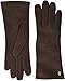 Produktbild Roeckl Damen Edelklassiker Velours Handschuhe, Braun (Coffee 780), 6