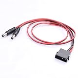 1.Noyau en cuivre pur 18AWG pour une transmission stable du courant élevé Ce câble d'extension Molex 4-Pin vers DC 5,5x2,1 mm est équipé d'un noyau en cuivre de haute pureté 18AWG, prenant en charge une transmission stable du courant élevé 12V. Il alimente sans effort des appareils tels que les ventilateurs de boîtier, les rubans LED et les pompes à eau, tout en minimisant les pertes de tension et la production de chaleur, garantissant un fonctionnement stable sur le long terme.