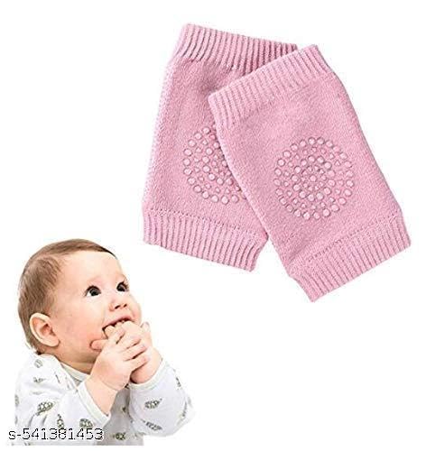 Baby Knee Pads Protector Toddler Leg for Crawling,Anti-Slip Padded Stretchable Elastic Cotton Soft Breathable Comfortable Knee Cap Safety Protector, Multicolor (Pack of 5 pair) 2