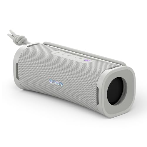 Sony ULT Field 1 Bluetooth Speaker, 30W Massive Bass, 12 Hrs Playtime, Hands-Free Calling, IP67 Water/Dust/Rustproof, Sound Connect App-White
