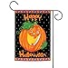 Toland - Happy Halloween - Decorative Pumpkin Holiday Jack o Lantern USA-Produced Garden Flag