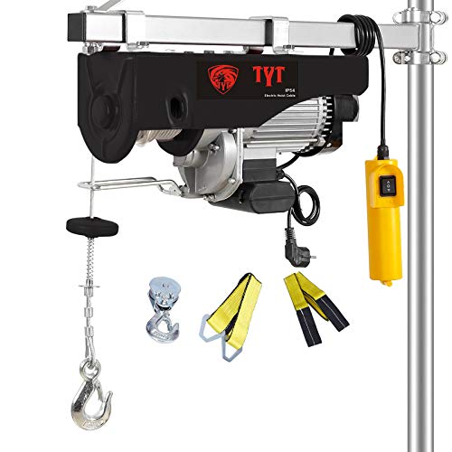 Elevador eléctrico TYT 440 LBS 110V con control remoto