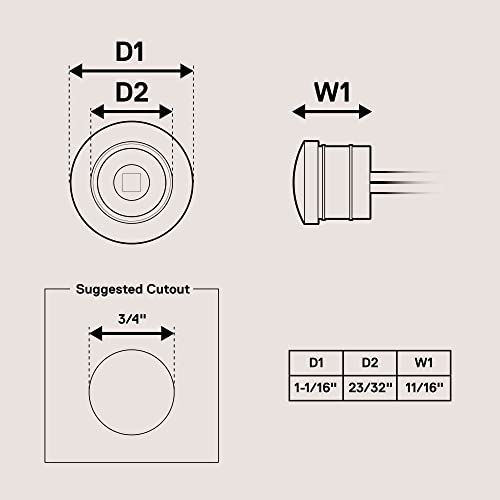 10Pc 3/4" Round Amber Trailer Led Marker Light [3 Wire/Drl & Turn Signal] [Dot Fmvss 108] [Sae P2Pc] [Semi-Spherical Output] [Ip67 Waterproof] Round Marker Lights For Trailer Truck #TOP6
