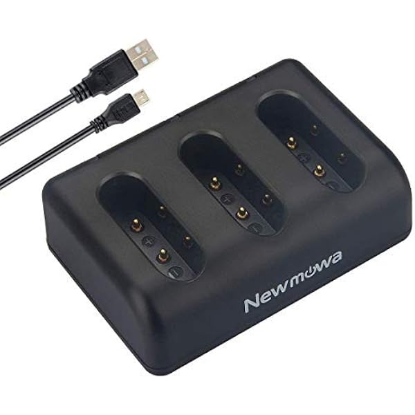 Newmowa Szybka 3-kanałowa ładowarka USB do Sony NP-BX1/M8, NP-BY1, DSC-RX100 Series, HDR-CX405, 100% bezpieczeństwa