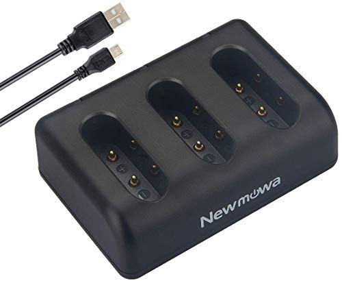 Newmowa Rapide 3 canaux Chargeur pour Sony NP-BX1 / M8, NP-BY1 et Sony Cyber-Shot DSC-RX100, DSC-RX100 II, DSC-RX100M II, DSC-RX100 III, DSC-RX100 IV, DSC-RX100 V, DSC-RX100 VII, HDR -CX405