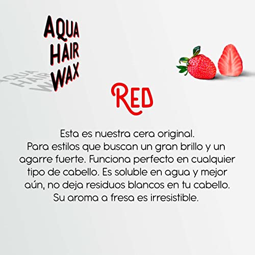 Red One Aqua Hair Wax 150Ml Red #TOP2