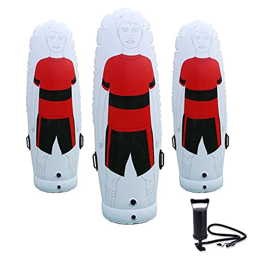 Mannequins de football gonflables pour transformer votre jardin en terrain de match