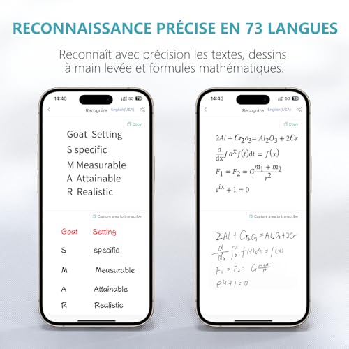 Syncpen NEWYES Smart Pen 4.0 avec cahier numérique et tableau noir Bluetooth pour iOS Android