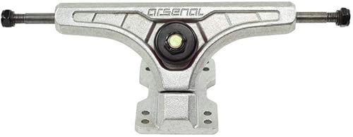 Miniatura 4 de Superior Engineering - Camiones de patinaje de longboard hechos de acero de aleación endurecido, buje máximo fuerte y cómodo, camiones Longboard