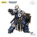 JOYTOY Action Figures Warhammer 40K 4.84inch Ultramarines 1/18 Movable Model Collectible Figurine Ages 15+ (Torvald with Power Sword, Stormshield and Bolt Pistol)