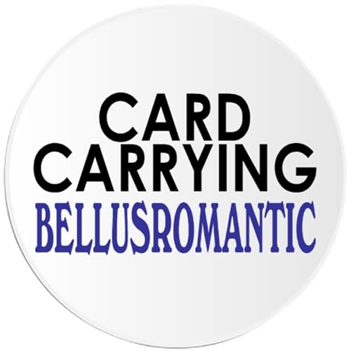 Card Carrying Bellusromantic - 100 Pack Circle Stickers 3 Inch - Sexuality