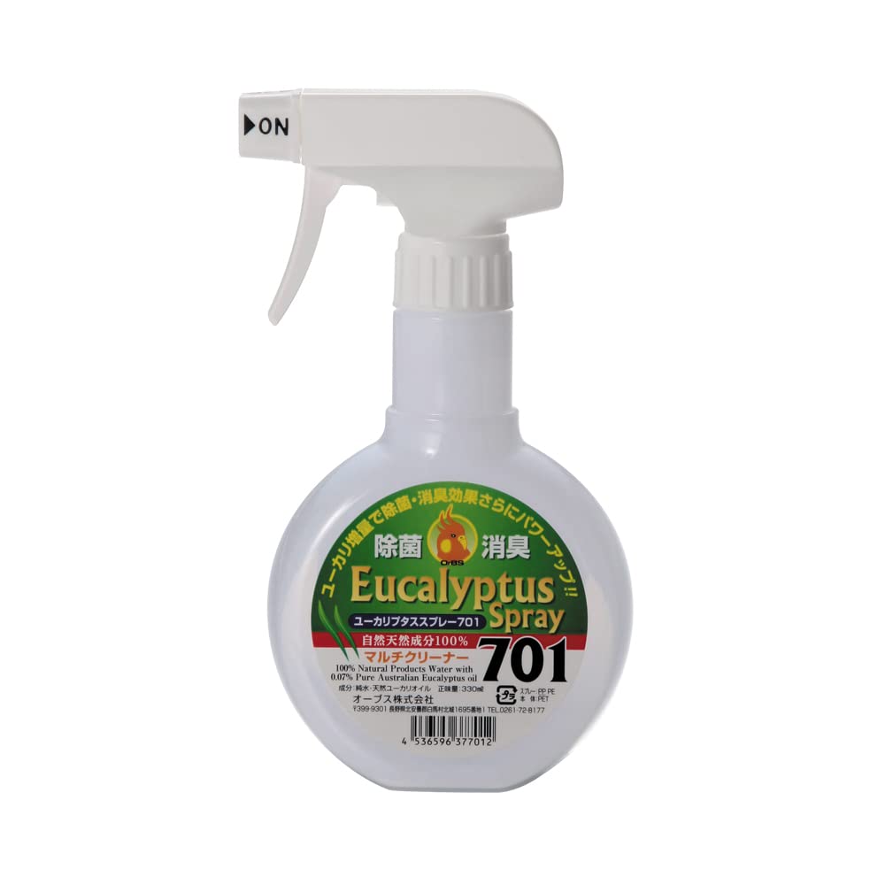 オーブス ユーカリプタススプレー 本体 330ml 24個セット　OrBS Amazon.co.jp: OrBSユーカリプタススプレー701 330ml 物品用 除菌 消臭