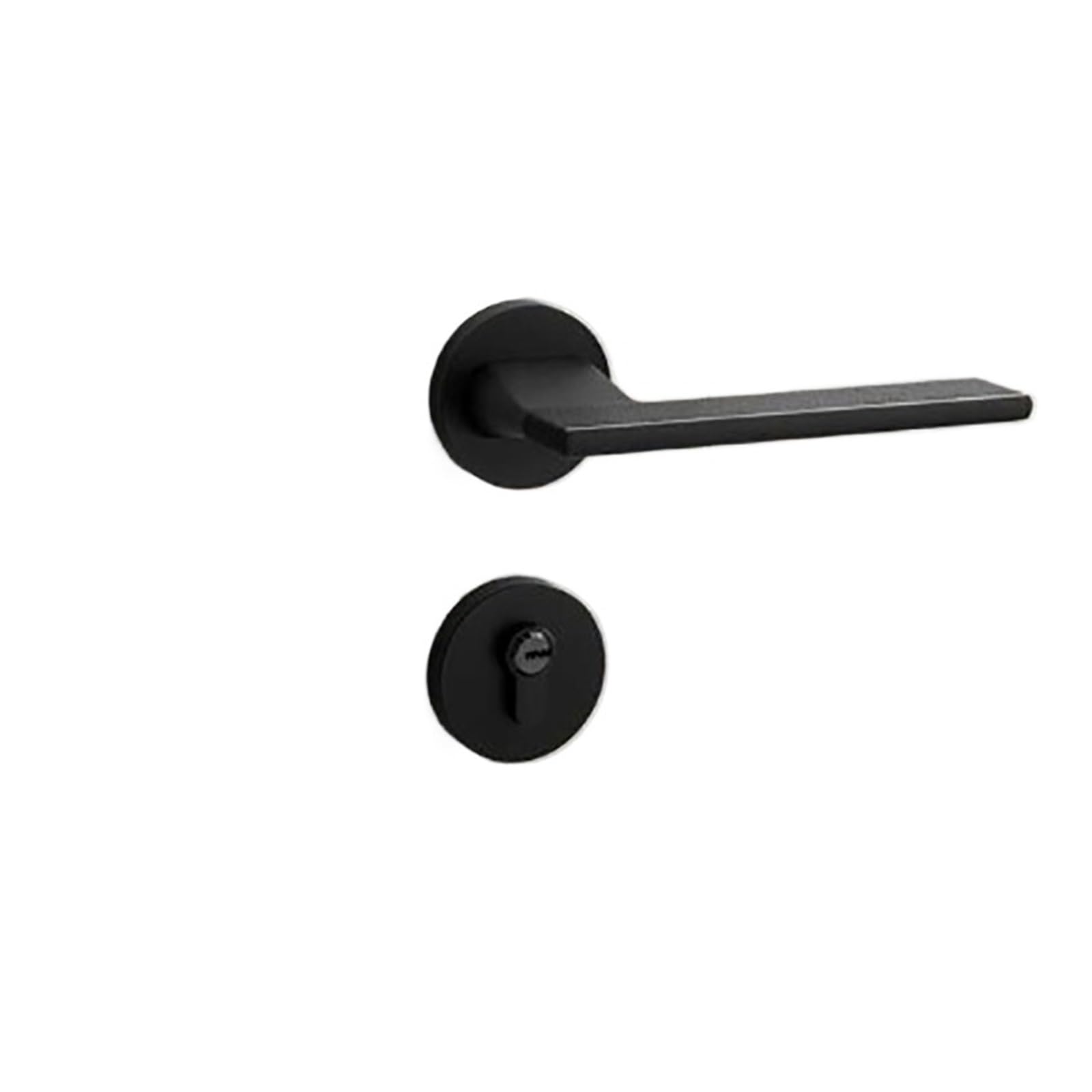 Poignée de porte en cuir moderne pour chambre et intérieur contemporain