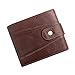 QY-Youth Multifonctionnel 3 plient Portefeuille pour Hommes RFID Anti Vintage Vintage Véritable Portefeuille Véritable Porte-Cartes Business Sac Monnaie Porte-Monnaie Morse,Marron