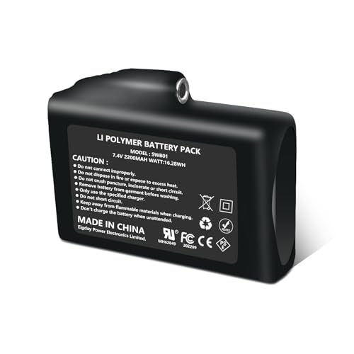 SNOW DEER 7.4V 2200MAH Rechargeable Li-ion Batteries (1pcs Battary only,not Include Charger) 2200mAh*1