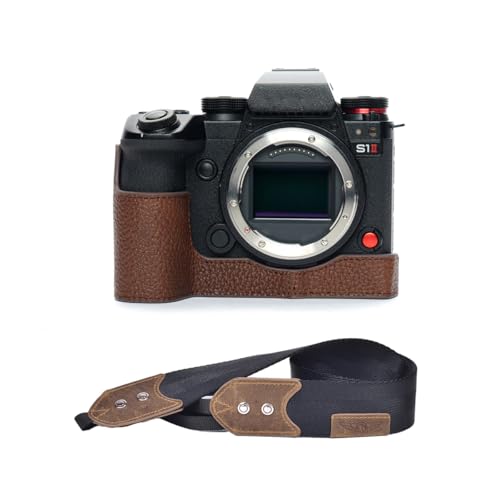 本革 カメラケース パナソニック Panasonic S1H用 Amazon | TP Original Panasonic S1ii S1R2 S12 専用 ハンドメイド+R