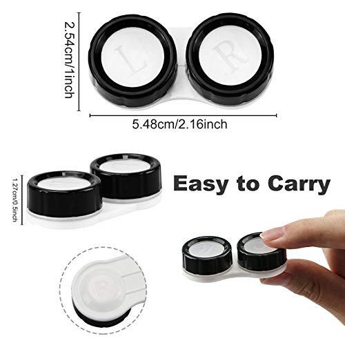 image for Generic 8Pcs Contact Lens Cases Portable Contact Case Color Eye Contac