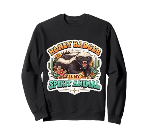 Honey Badger Is My Spirit Animal �ʔ������p�� �W���[�N �t���[�Y �M���O �g���[�i�[