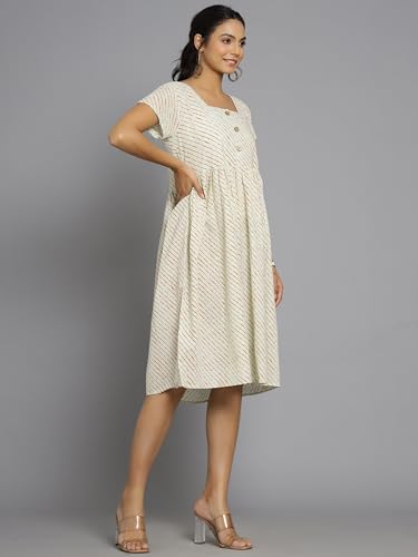 Image of Ravaiyaa - Attitude is everything Womens Soft Crepe Silk Casual Dress Summer Floral Printed Dress Ladies Tank Midi Sundress