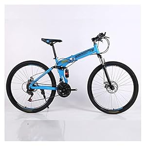 Complete Cruiser-fietsen, Mountainbike Fiets 24 en 26 Inch 24/27/30 Snelheid Vouwen Mountain Bicycle Adult Double Disc…