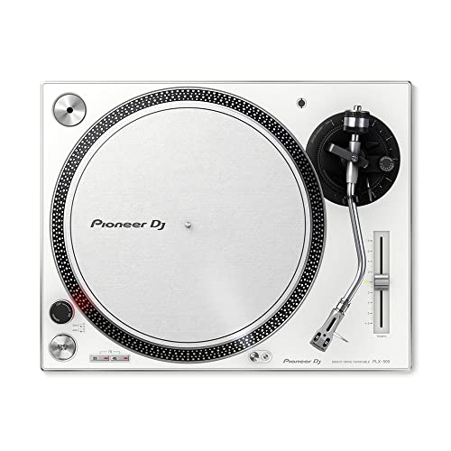 Pioneer Dj PLX-500 Direct drive DJ turntable Blanco - Tornamesas para dj (Direct drive DJ turntable, 33 1/3,45,78 RPM, 0,15%, 50 dB, 1,6 kg/cm, 1 s)