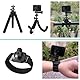 YHTSPORT 20-in-1 Action-Kamera-Zubehör für GoPro Hero 13 12 11 10 9 8 Max 7 6 5 4 Schwarz GoPro 2018 Session Fusion Silver White Insta360 DJI SJCAM APEMAN AKASO und andere Kameras