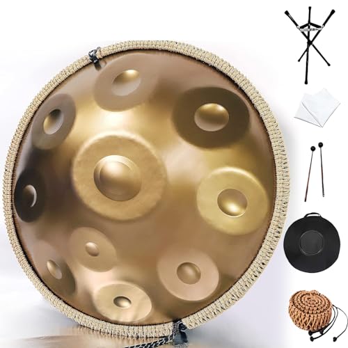 Handpan Drum 10 Notas 22 Pulgadas 440Hz miniatura 1