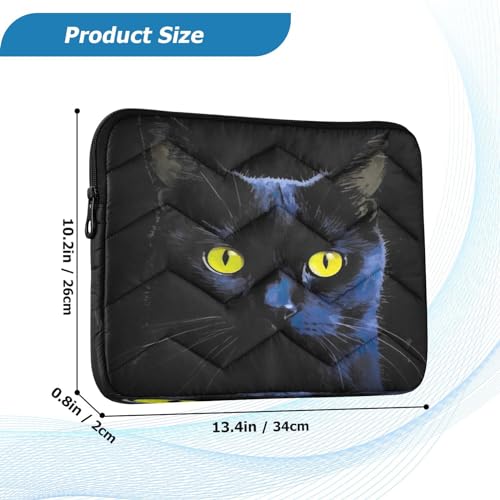 Funda para Laptop Negra Night Cat 13-14 Pulgadas miniatura 3