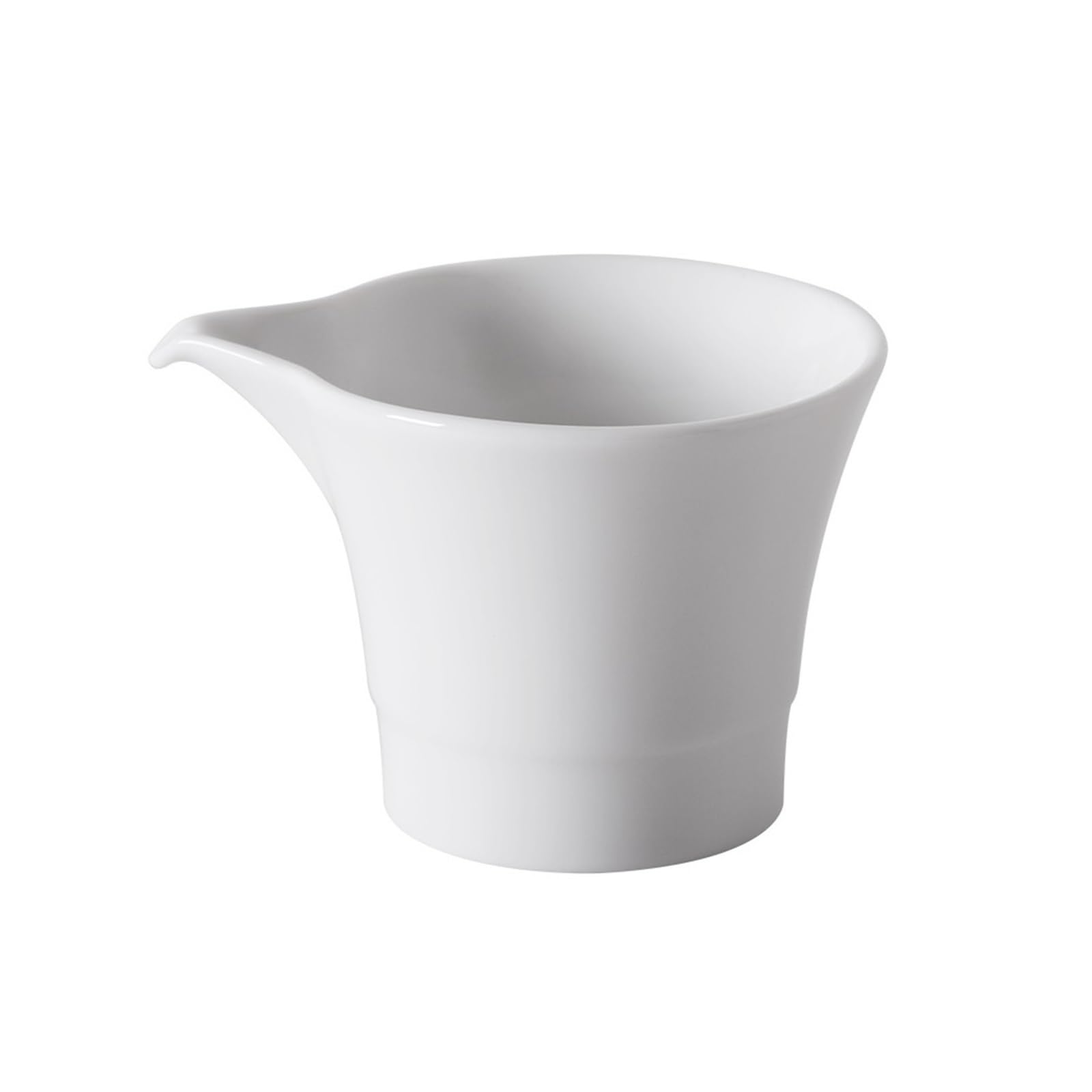 Saucière en céramique blanche pour vos repas de fête et brunchs