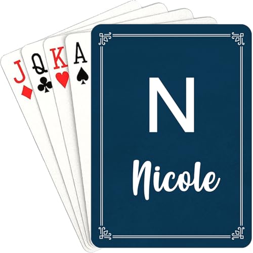 Baraja de naipes personalizada para póker 54 cartas