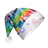 Photo Gallery bkdodks tie dye hippies stampa led cappello di natale unisex adulto beanie albero di natale illuminato cappello di babbo natale vibrante Photo Gallery bkdodks tie dye hippies stampa led cappello di natale unisex adulto beanie albero di natale illuminato cappello di babbo natale vibrante
