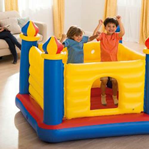 Image of Toy Imagine Playhouse Inflatable Soft Floor Bounce Castle Bouncer for 3-6 yrs, Multicolor