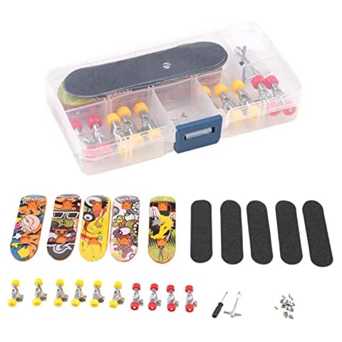 woyufen Finger Skateboard Set with Tools Cover