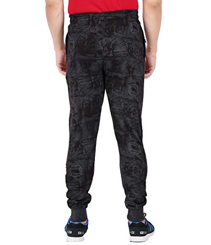 Image of GUIDE Men's Regular Fit Printed Trackpants