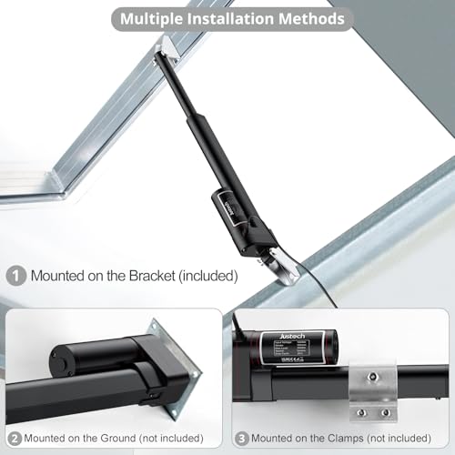 Justech Linear Actuator 150mm/6in Linearantrieb 3000N/660LBS IP65 Wasserdicht Motor Lineartechnik Aktuatoren