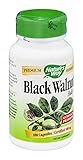 Nature's Way Black Walnut Hulls 500 mg per capsule, 100 Vegetarian Caps, Pack of 2