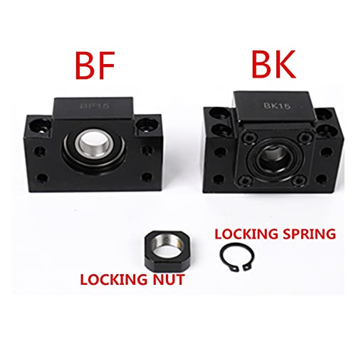 Support de vis BK15 BF15 haute précision pour vis à billes SFU2005 - 3