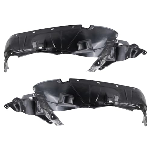 Image of TRQ Inner Fender Liner Set Compatible with 2001-2006 Acura MDX AC1248112 AC1249112 AC1250101 AC1251101